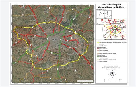 Goinfra sugere novo traçado para Anel Viário da Região Metropolitana a