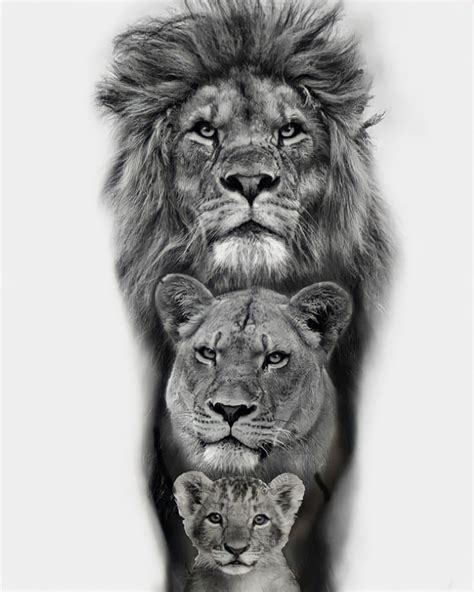 lioness tattoo on back 5