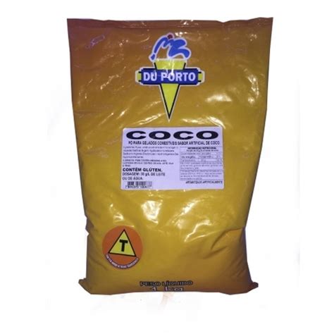 DU PORTO SABOR COCO 1KG Liga Para Sorvetes