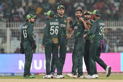 Shaheen Shah Afridi And Haris Rauf Celebrate A Wicket Espncricinfo