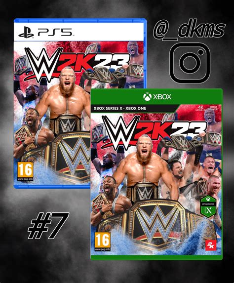 WWE 2K23 Cover Art Concept Designs I Made. : r/WWE2K22