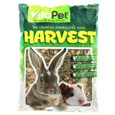 VitaPet Harvest Crunchy Food For Rabbits And Guinea Pigs 2 5kg Pets