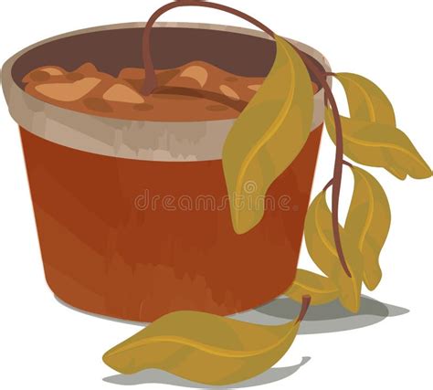 Dead plant stock vector. Illustration of outdoor, cartoon - 10537662