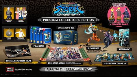 NARUTO X BORUTO Ultimate Ninja STORM CONNECTIONS Collectors Editions