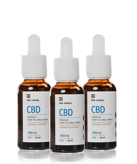 Usa Medical Cbd Olaj 1000 Mg 30 Ml X 3 Db Usa Medical Webáruház