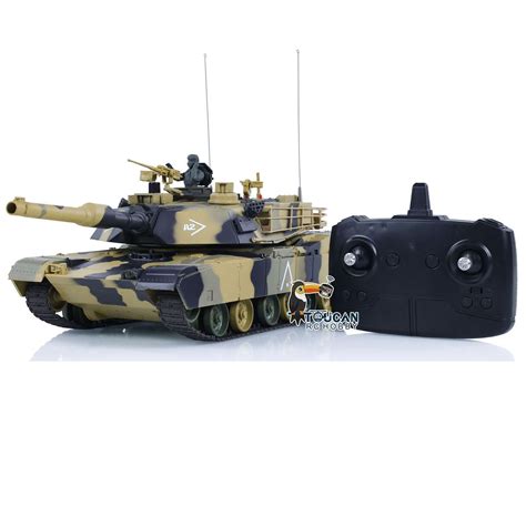 Heng Long 1 24 Scale RC Tank Abrams M1M2 3816 2 2 4G Battle Tank Model