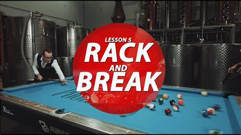 Billiards Tutorial For Beginner How To Rack And Break Youtube