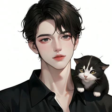 𝙱𝚘𝚢𝚜 Ai绘画♂💕⃞ꕥ Gambar Profil Gambar Wajah Kartun Ilustrasi Karakter