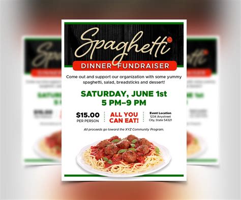 Fundraiser Flyer Templates Microsoft Word