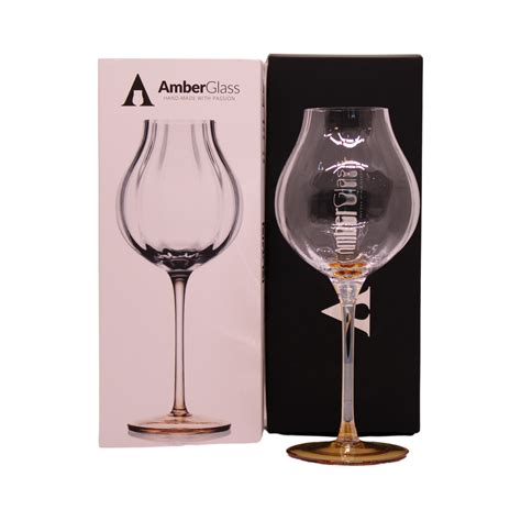 Amber Handmade Whisky Nosing And Tasting Glass G601 Mizunara The Shop Singapore