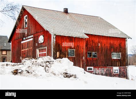 Winter in New England Stock Photo - Alamy