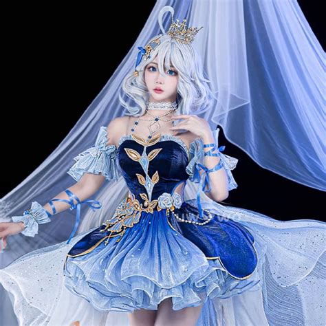 Genshin Impact Princess Furina Cosplay {MAEMI SR}, Hobbies & Toys ...