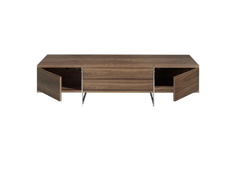 Mueble De Tv De Madera Chapada En Nogal Angel Cerd S L