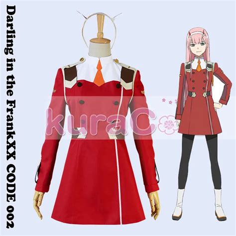 Disfraz De Anime Darling In The Franxx Para Mujer Cosplay De Halloween