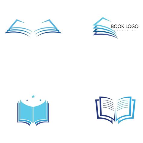 livro aberto logo educação design plano de vetor 4685076 Vetor no Vecteezy