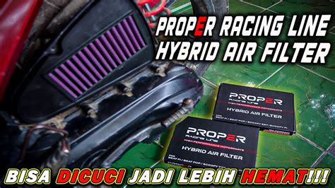 UPGRADE FILTER UDARA RACING BEAT FI TARIKAN JADI LEBIH ENTENG PROPER