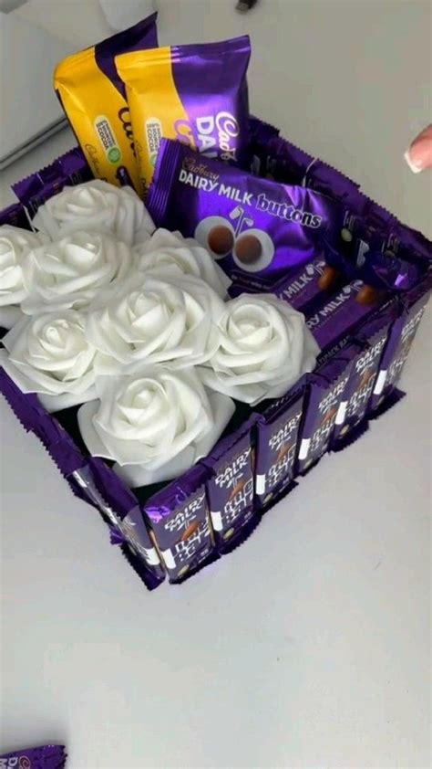 Quote Wind Gifts On Instagram Dairy Milk Box With Flowers Fyp