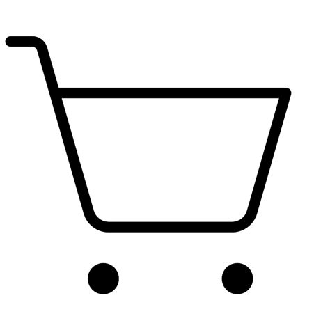 Shopping Cart Simple Thin Vector SVG Icon SVG Repo