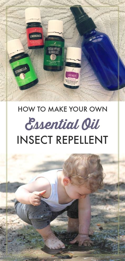 DIY Natural Insect Repellent with Essential Oils