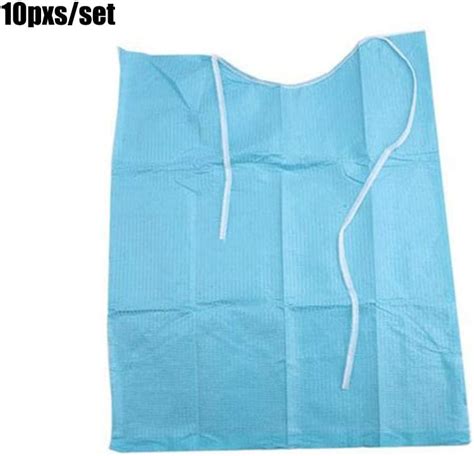 Lifebest 10pcs Dental Bibs Disposable Patient Bibs Dental Napkins