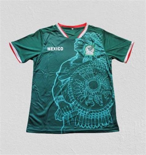 Mexico Soccer Jersey Men's Soccer Jersey Mexico Futbol Shirt Azteca ...