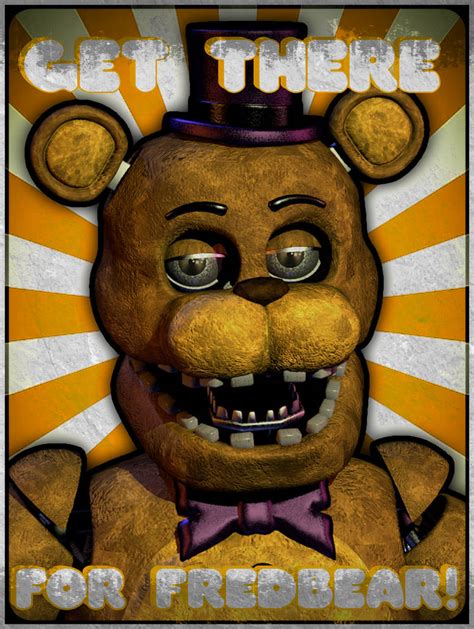 Fredbear Poster By Flaxen420 On Deviantart