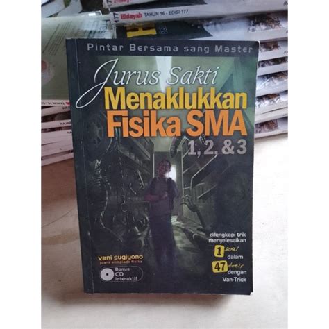 Jual Buku Jurus Sakti Menaklukkan Fisika SMA Kelas 1 2 3 Vani