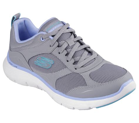 Ripley ZAPATILLAS MUJER SKECHERS RUNNING GRIS FLEX APPEAL 5 0