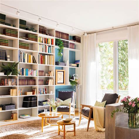 Librerías modernas para el salón 21 ideas con estilo y muy decorativas