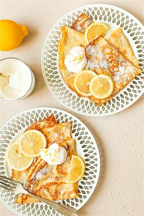 Lemon Sugar Crepes Recipe