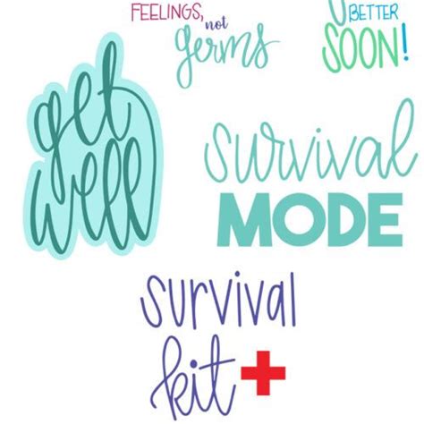 Get Well Cut File Bundle Svg Dxf Png Poofy Cheeks Blog Artofit