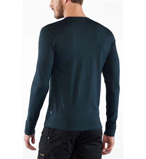 Fj Llr Ven Singi Merino Henley Langarm Shirt Herren Sportler