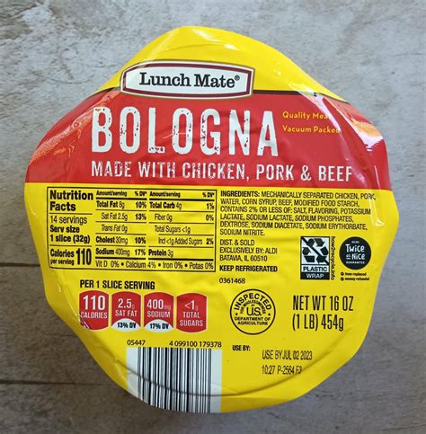 Lunch Mate Bologna | Aldi Reviewer