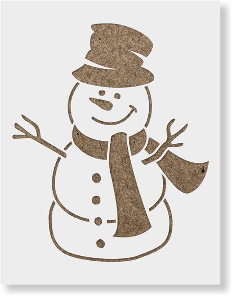 Reusable Snowman Stencil For DIY Christmas Crafts In Nepal At NPR 5116