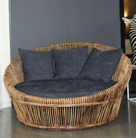 Round Sofa Rattan Round Sofa Defleure Home Collection Outdoor