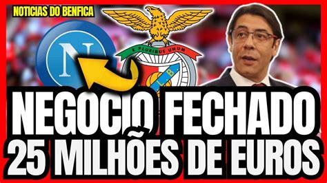 Incr Vel Benfica Confirmou Milh Es De Euros Noticias Do