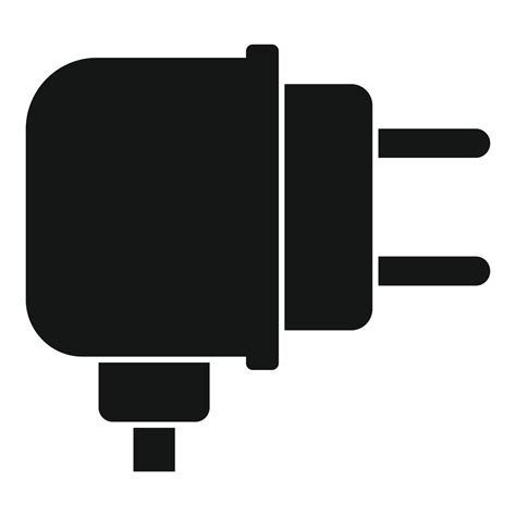 Charger adapter icon simple vector. Battery charge 14936241 Vector Art at Vecteezy