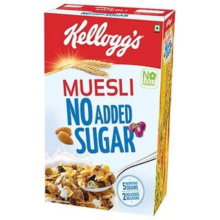 Buy Kelloggs Extra Muesli NAS No Added Sugar 500 G Online 250 From