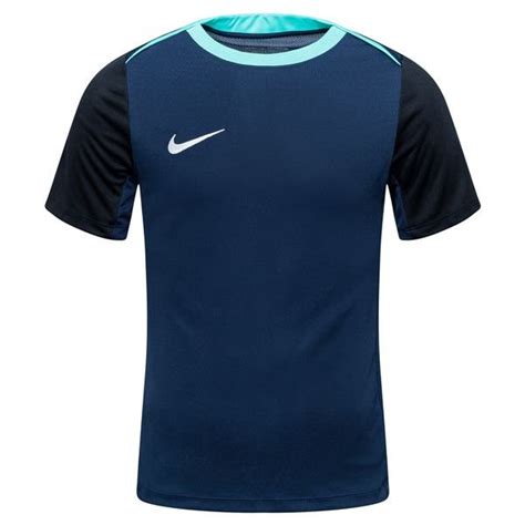 Nike Trenings T Skjorte Dri FIT Academy Pro 24 Navy Turkis Sort Hvit