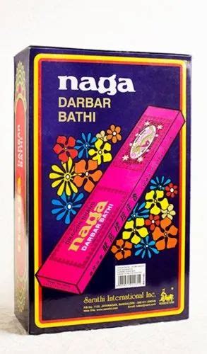 Bamboo Tulasi Flora Bathies Naga Darbar Bathi Incense Sticks For