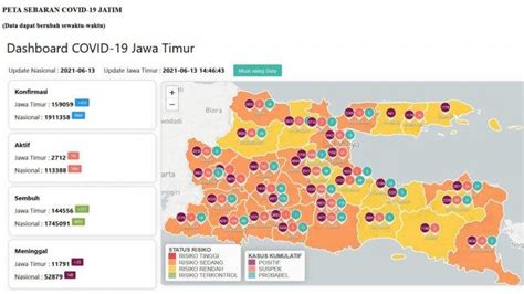 Update Virus Corona Di Surabaya 14 Juni 2021 Info Lonjakan Kasus Covid