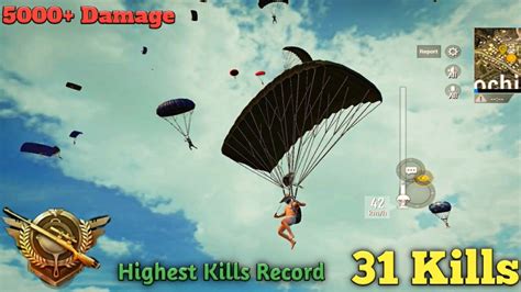 PUBG MOBILE HIGHEST KILLS RECORD 31 KILLS 31 KILLS NEW WORLD RECORD