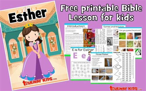 Esther - Bible lesson for kids - Trueway Kids