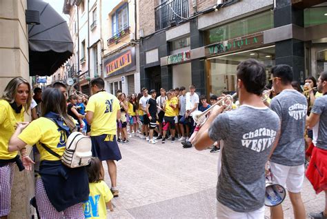 Fotos Con El Cohete Arrancan Las Fiestas De N Jera La Rioja