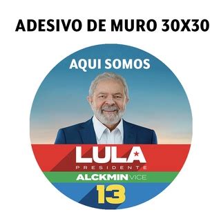 Adesivos Lula Adesivo De Muro X Cm Shopee Brasil