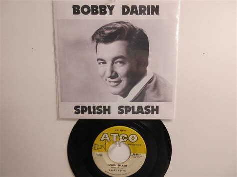 💥 Bobby Darin Hit 45 Picture Splish Splash 1958 💥 Ebay