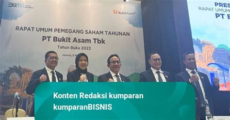 Alasan Bukit Asam Ptba Tak Bagikan Dividen Persen Dari Laba