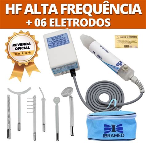 Kit Alta Frequência hf Ibramed 6 Eletrodos no Shoptime