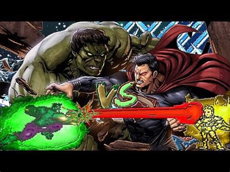 The Incredible Hulk vs Superman (Marvel Comics vs DC Comics) : r ...