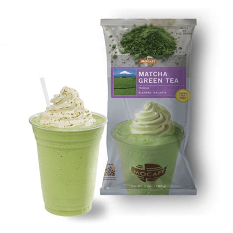 Mocafe Matcha Green Tea Frappe Powder Lbs Cactus Creek Wholesale